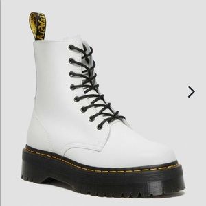 White Platform Dr. Martens